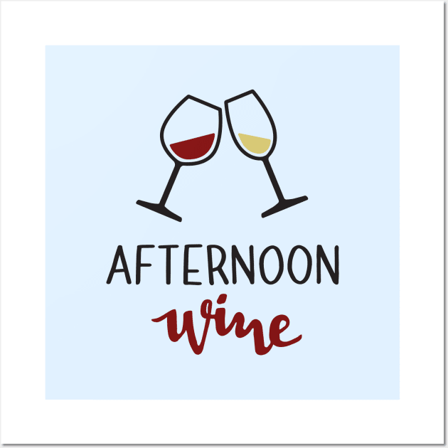 Afternoon Wine Wall Art by Digitalpencil